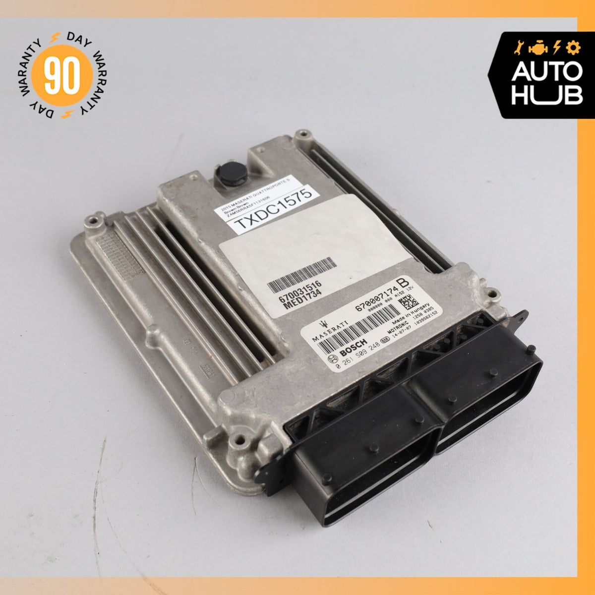 14-17 Maserati Quattroporte SQ4 M156 3.0L Ignition Control Module ECU OEM 32k - photo 5
