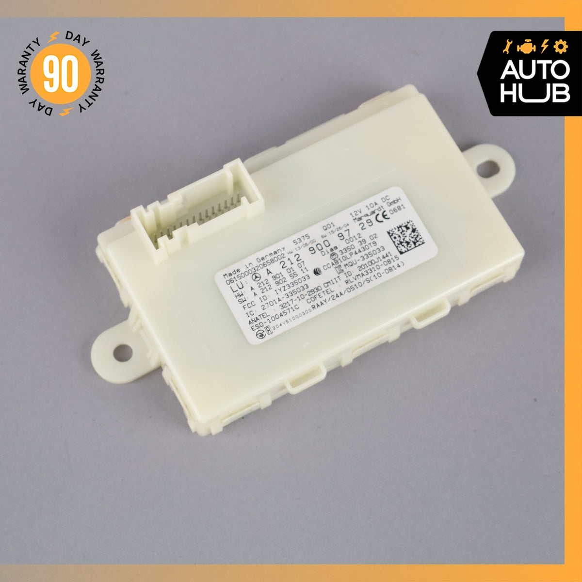 13-20 Mercedes W207 E400 CLS400 SL550 E550 Keyless Go Entry Control Module OEM - photo 3