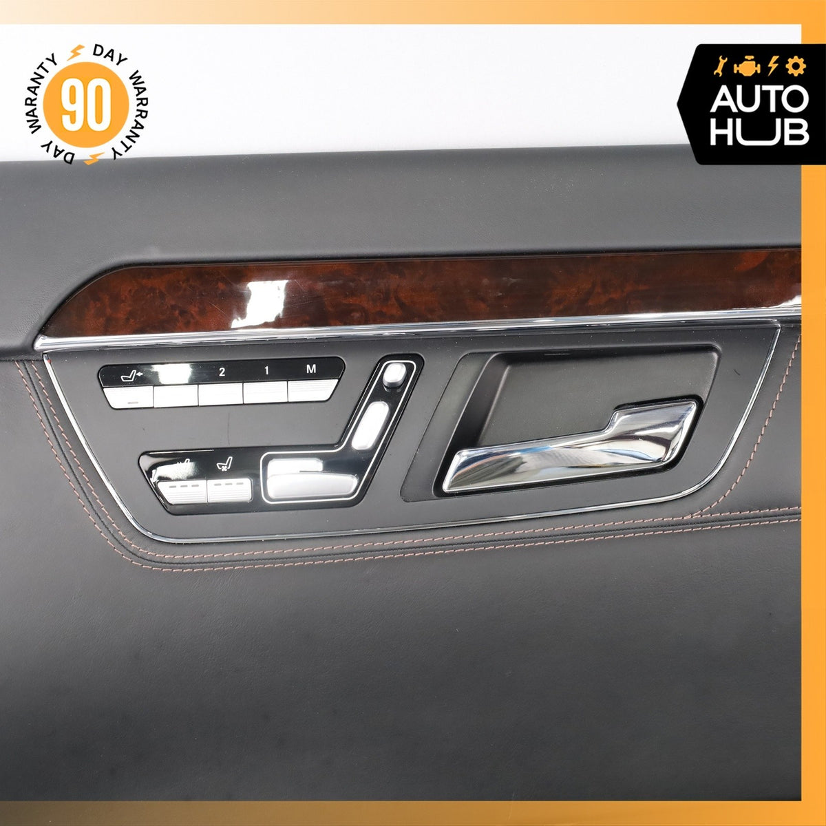 10-13 Mercedes W221 S600 Rear Right Passenger Side Interior Door Panel OEM - photo 8