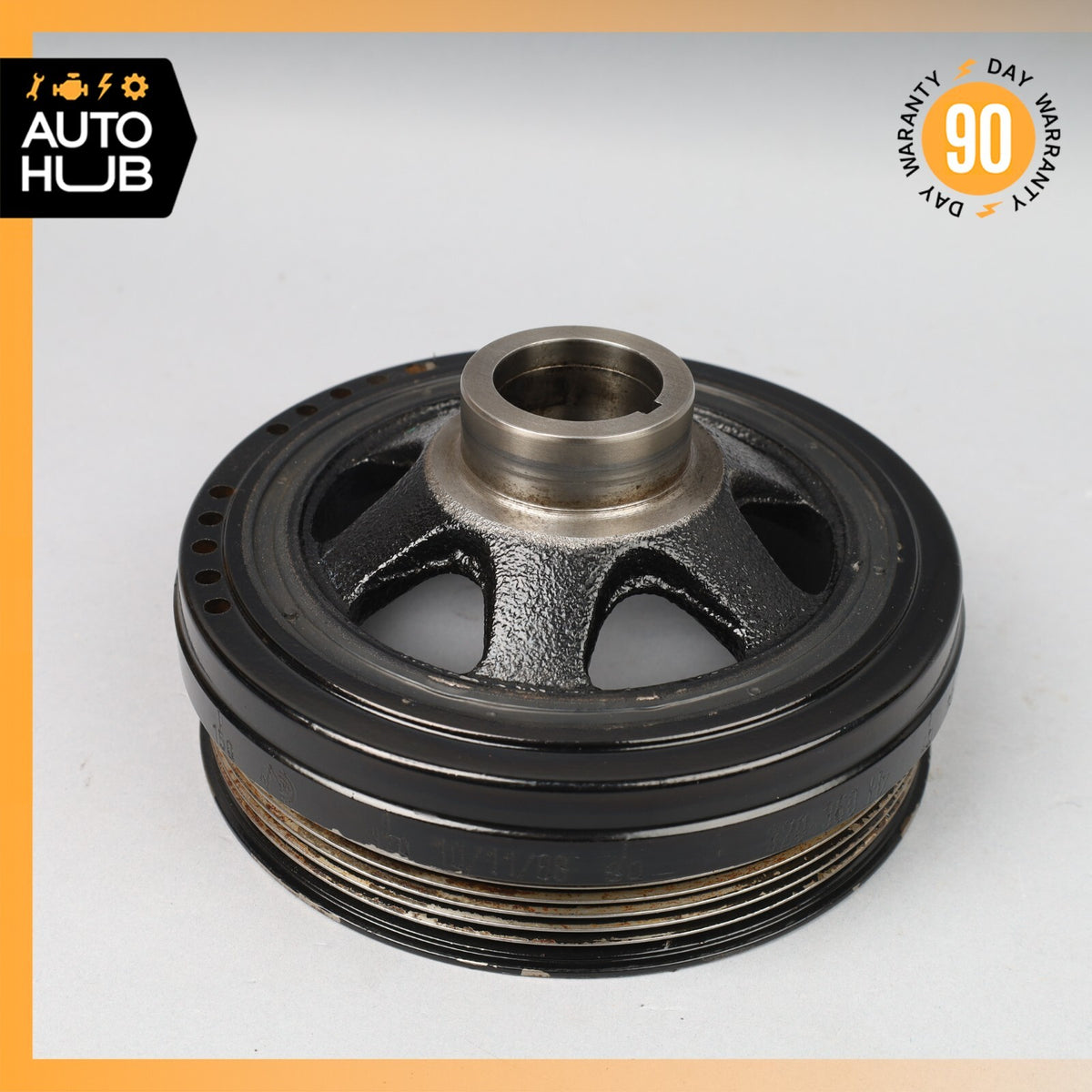 Mercedes W204 C300 C350 M272 Engine Motor Crankshaft Pulley Vibration Damper OEM - photo 1