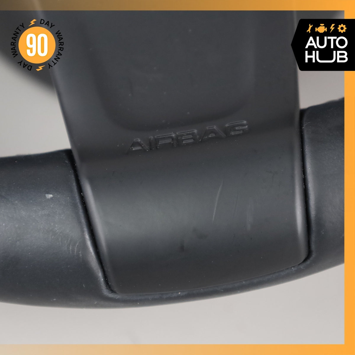 11-14 Porsche Cayenne 958 Steering Wheel w/ Paddle Shifters Black OEM - photo 12