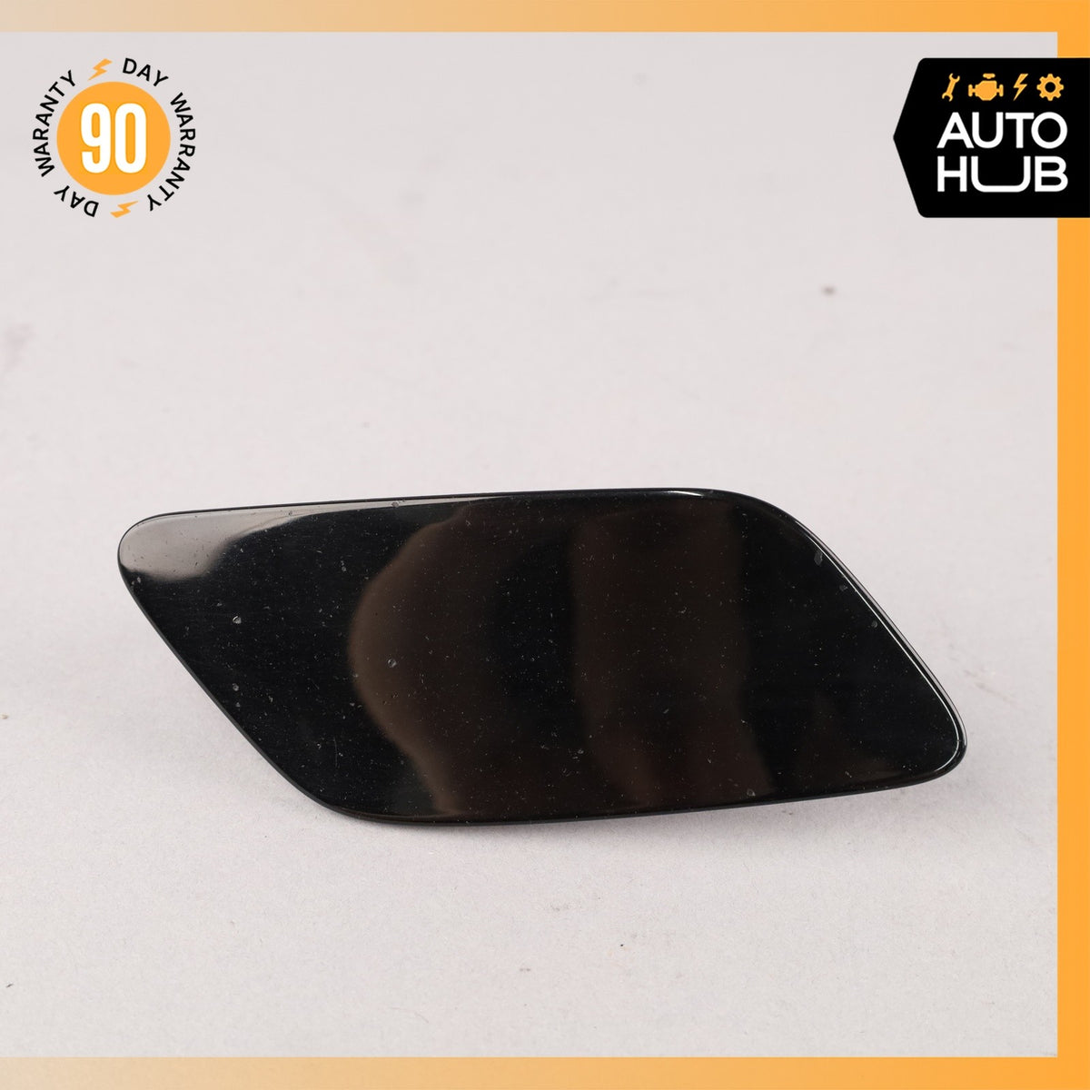 Audi C7 A6 Right Passenger Side Headlight Washer Cover Black OEM - photo 1