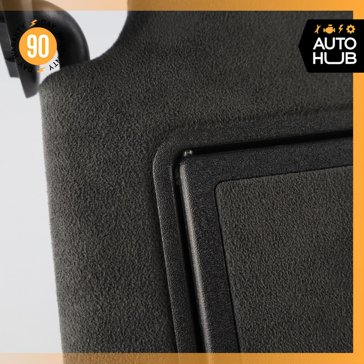 Mercedes W216 CL600 S63 AMG Right Side Sun Visor Shade Sunvisor Black Suede OEM - photo 8