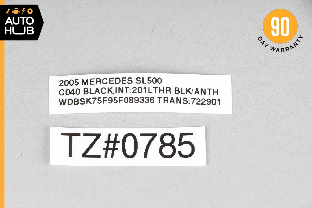 04-06 Mercedes R230 SL500 SL55 AMG Keyless Go Entry Antenna Set of 2 OEM - photo 11