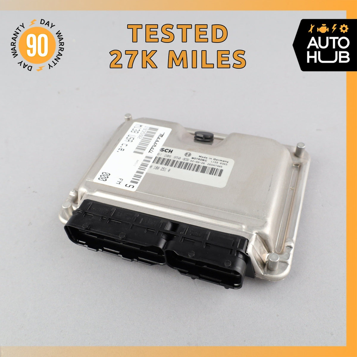 02-04 Maserati M138 4200 Coupe GT 4.2L V8 ECU Engine Control Module Unit OEM 27k - photo 1