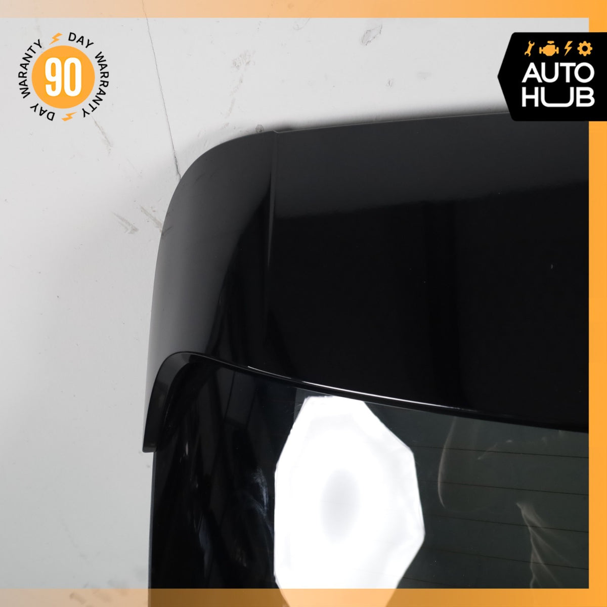 15-18 Porsche Macan 95B Trunk Lid Liftgate Tailgate Hatch Shell w/Spoiler OEM - photo 11