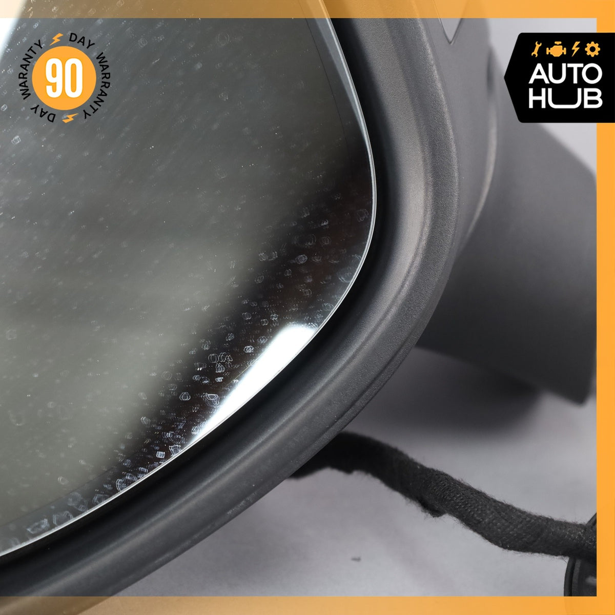 11-14 Porsche Cayenne 958 Left Driver Side Rear View Door Mirror Black OEM - photo 5