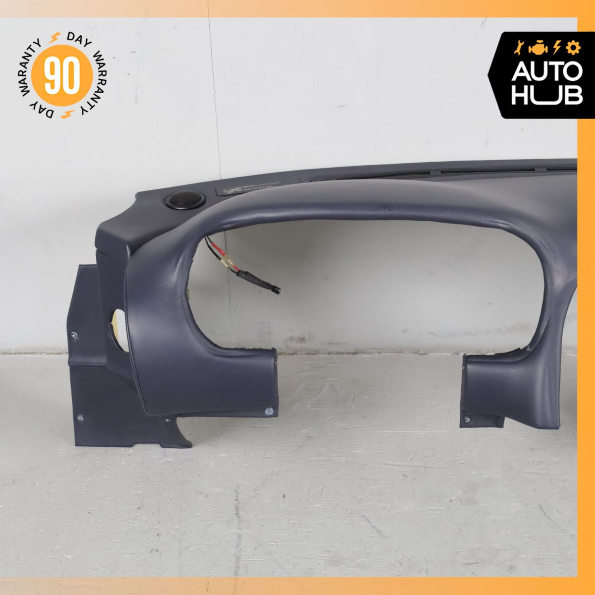 00-04 Aston Martin DB7 Vantage Leather Dashboard Dash Board Panel Blue OEM 23k - photo 3