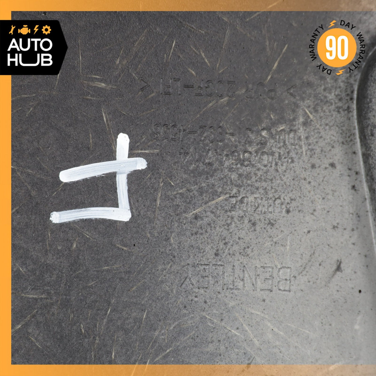 14-18 Bentley Flying Spur Trunk Deck Shelf Package Trim Cover 4W0864714F OEM 40k - photo 15