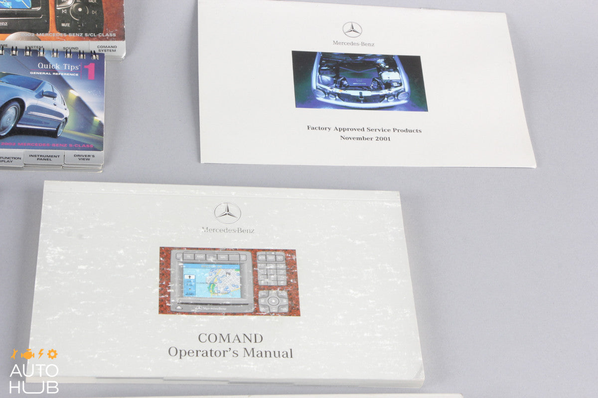 2002 Mercedes-Benz W220 S500 Owner's Operator's Manual Book OEM #1 - photo 5