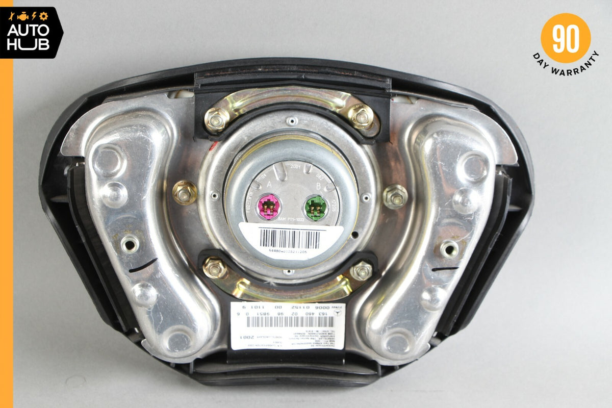 01-05 Mercedes W163 ML320 ML350 ML500 Steering Wheel Airbag Air Bag Black OEM - photo 8