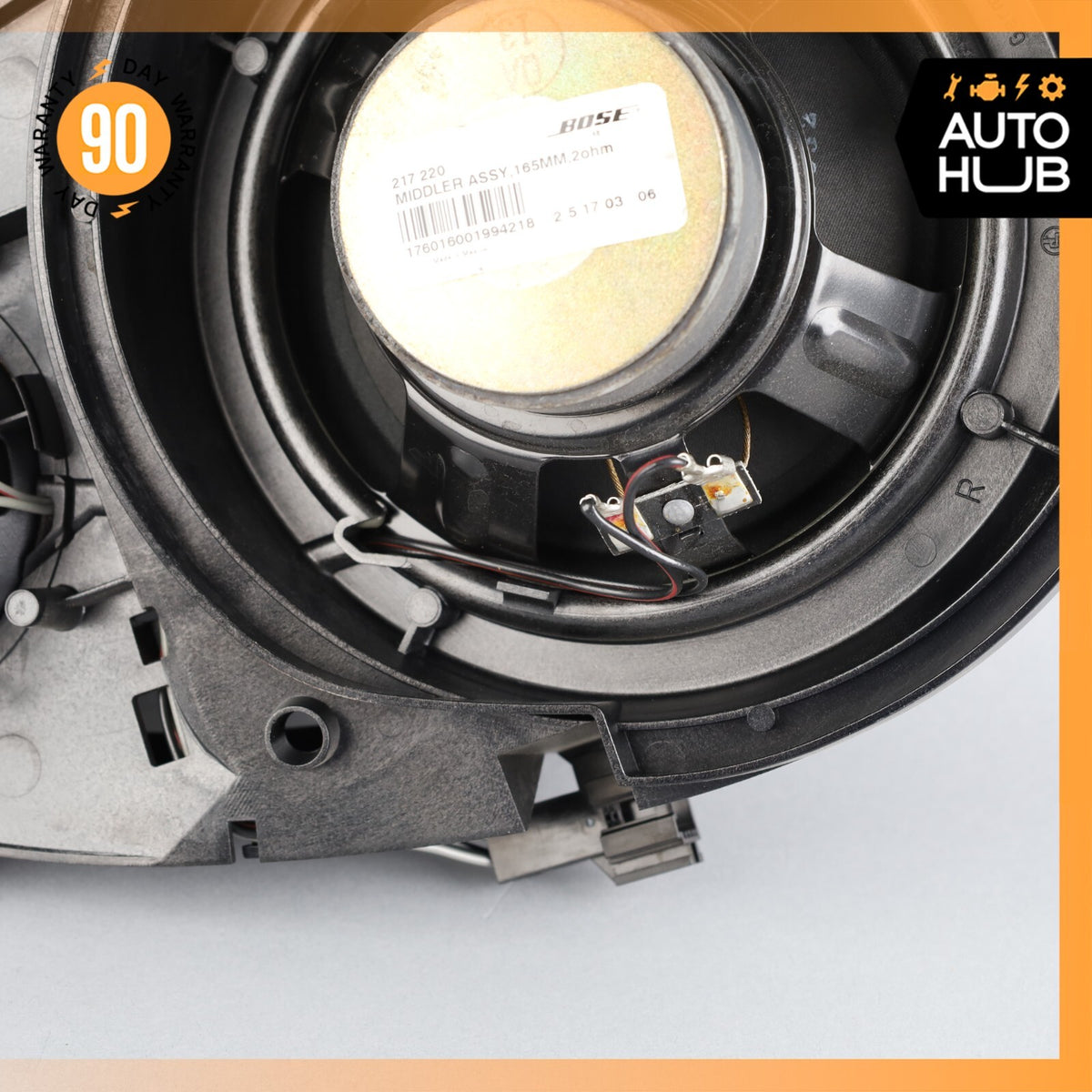 03-08 Mercedes R230 SL500 SL550 Door Audio Speaker Bose Right Passenger Side OEM - photo 11