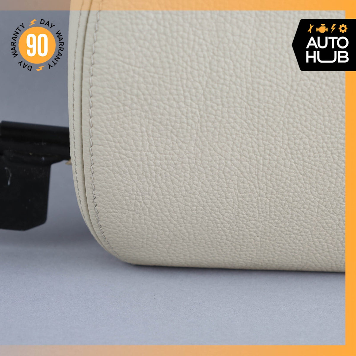 04-10 BMW E64 650i 645Ci Convertible Front Right Side Seat Headrest Beige OEM - photo 11