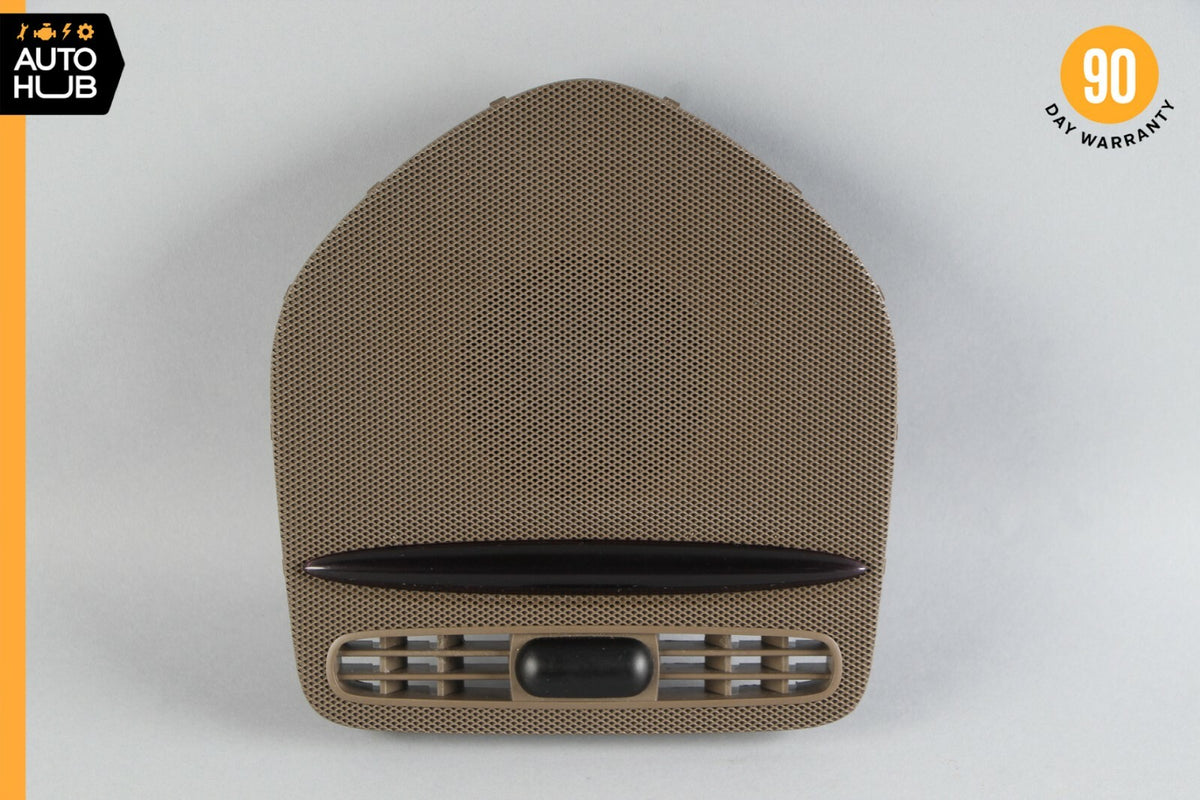 06-13 Mercedes X164 GL450 ML550 Dashboard Dash Grille Speaker Cover Brown OEM - photo 1