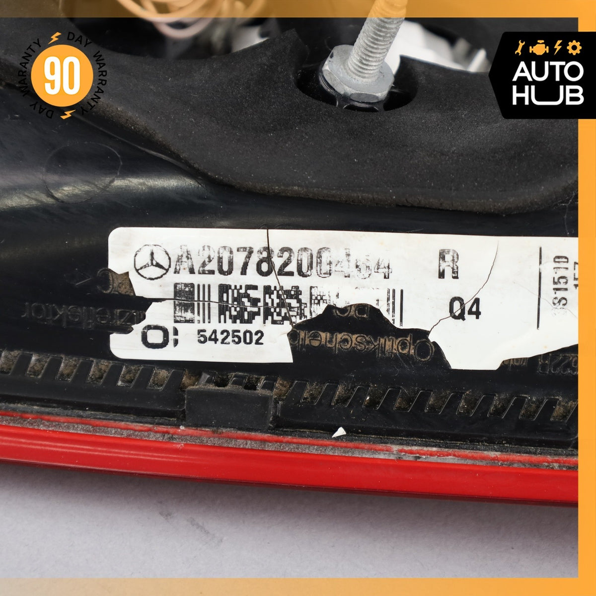10-13 Mercedes W207 E550 Inner Tail Light Lamp Rear Right Side OEM - photo 13