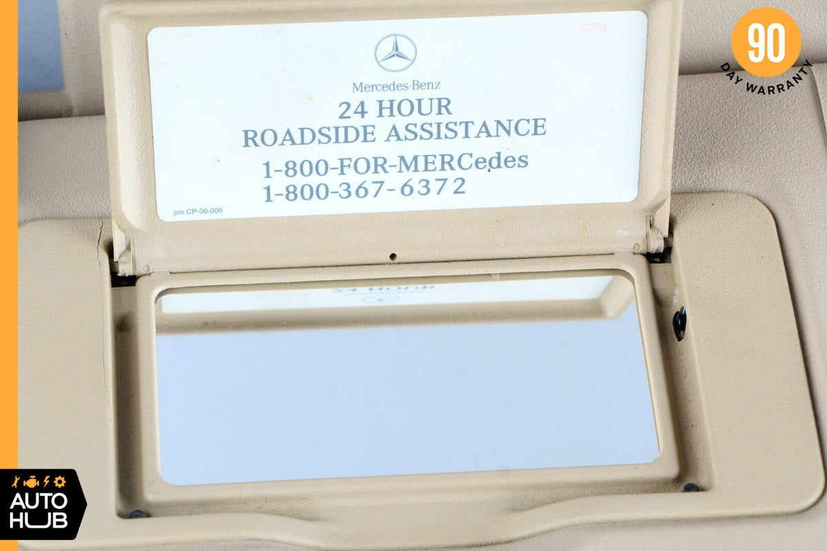 06-12 Mercedes X164 GL450 ML450 Sun Visor Sunvisor Left Driver Side Brown OEM - photo 6