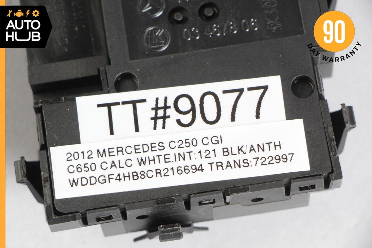 08-15 Mercedes W204 C250 GLK350 Front Right Passenger Seat Control Switch OEM - photo 8