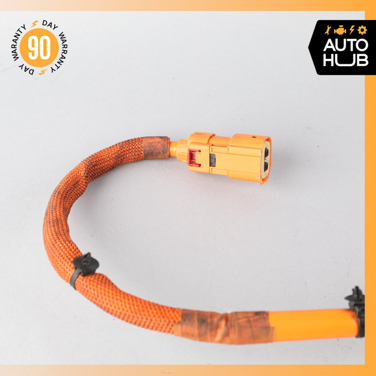 15-18 Porsche Cayenne E-Hybrid 958 A/C AC Compressor High Voltage Wire Cable OEM - photo 3
