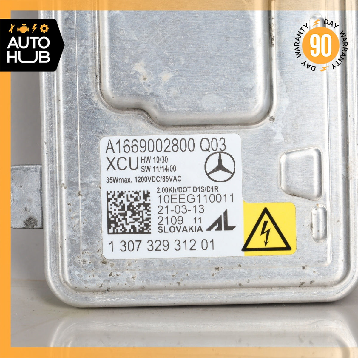 12-20 Mercedes X204 GLK250 C300 Headlight Xenon High Beam Ballast Module OEM - photo 6