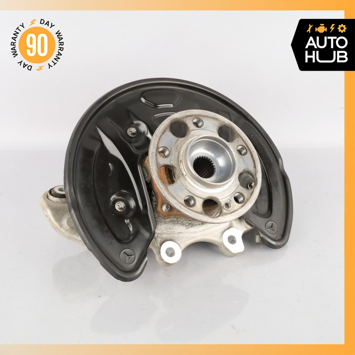 17-20 Mercedes W213 E300 E350 Rear Left Side Spindle Knuckle Hub OEM - photo 2