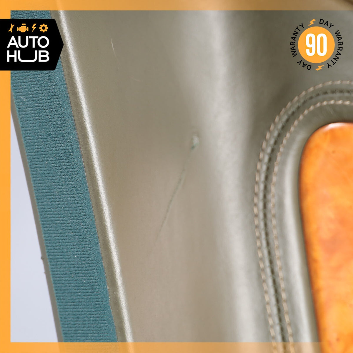 03-10 Bentley Continental GT Rear Left Driver Side Interior Door Panel Green OEM - photo 12