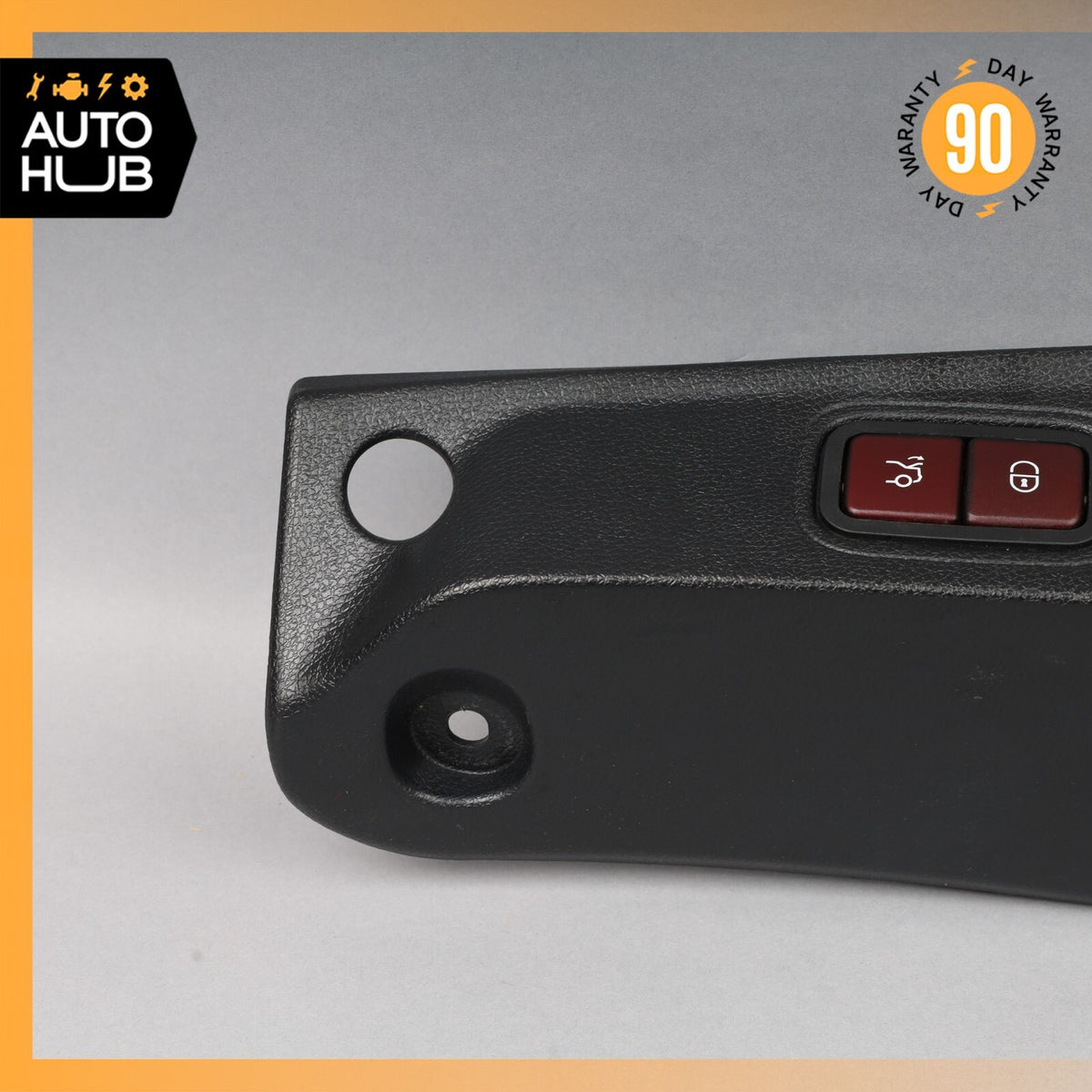 2019 Mercedes W205 C300 Trunk Lid Tailgate Handle Trim Black OEM 50k - photo 7