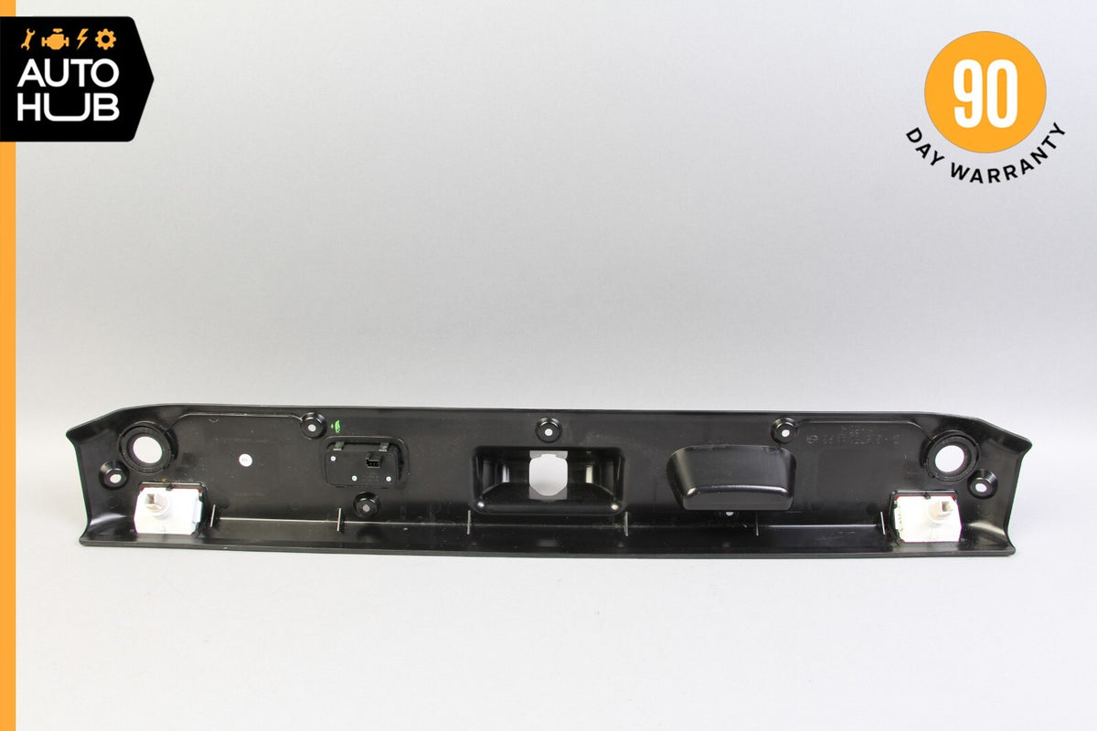 07-14 Mercedes W216 CL550 CL63 Trunk Lid Trim Panel Cover Molding Black OEM 74k - photo 7
