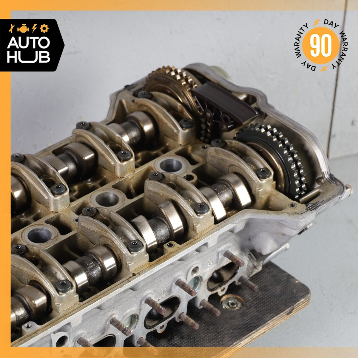93-96 Mercedes W140 S320 E320 300CE M104 Engine Motor Cylinder Head OEM - photo 12