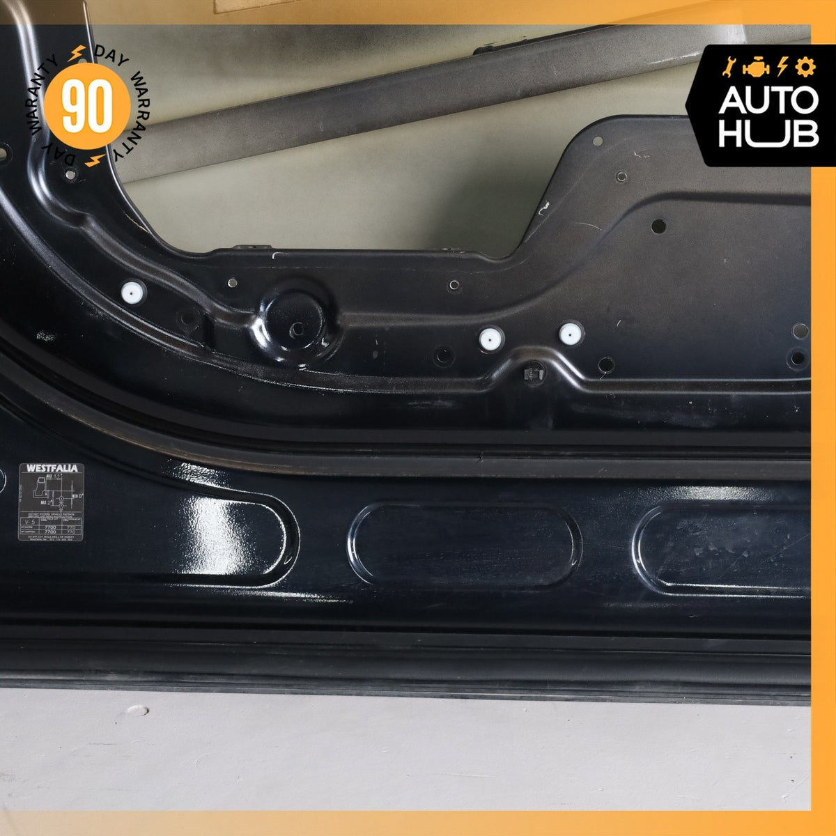 14-22 Range Rover Sport L494 Front Left Driver Side Door Panel Shell Black OEM - photo 19