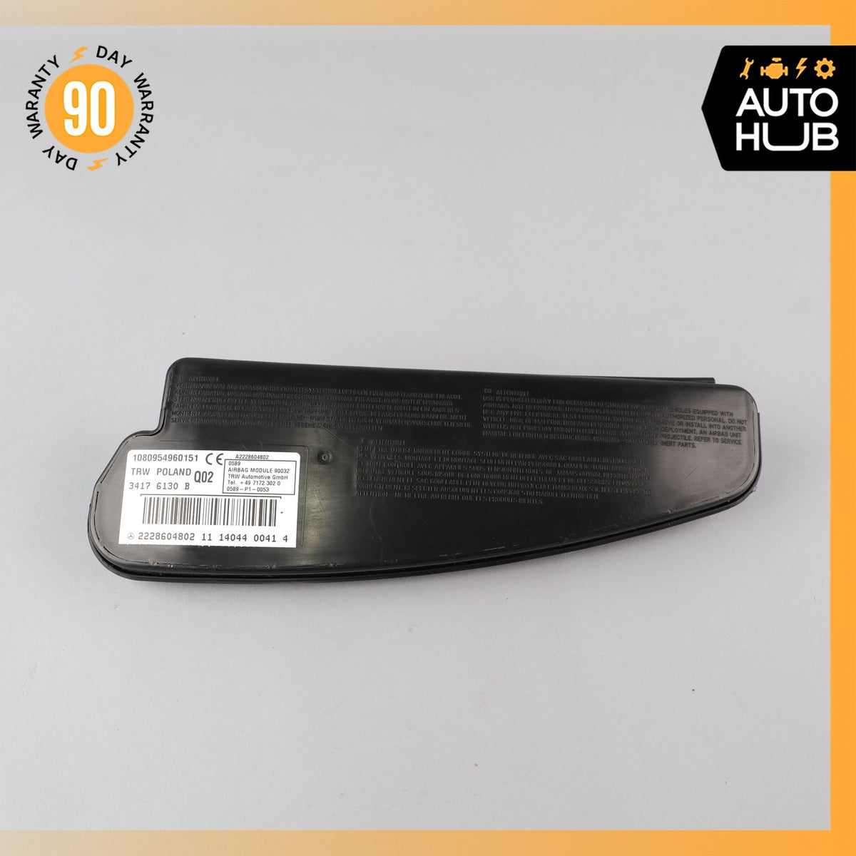 14-15 Mercedes W222 S550 S600 Front Right Passenger Side Seat Airbag SRS OEM - photo 1