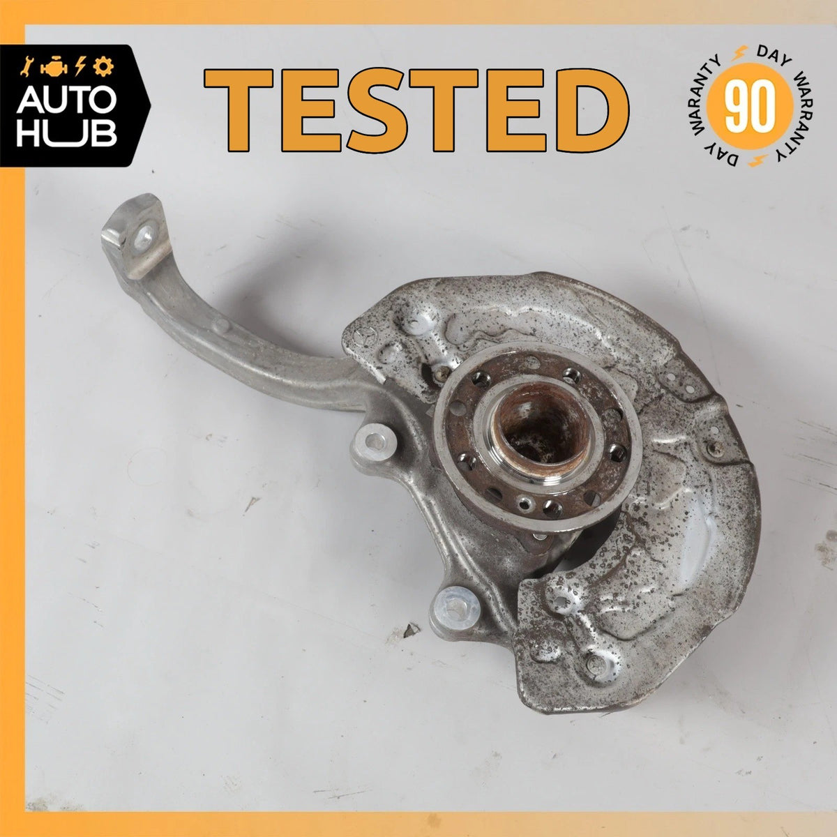 17-23 Mercedes W213 E300 CLS450 E400 Front Right Side Spindle Knuckle Hub OEM - photo 1