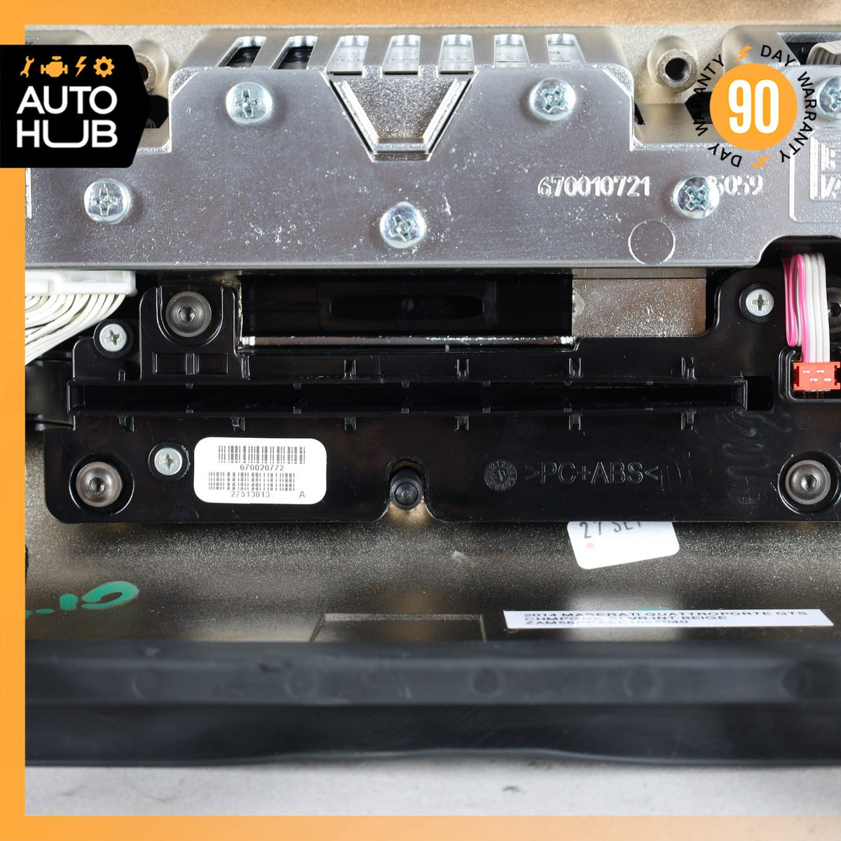 14-17 Maserati Quattroporte M156 GTS AC A/C Heater Climate Control w/ Trim OEM - photo 19