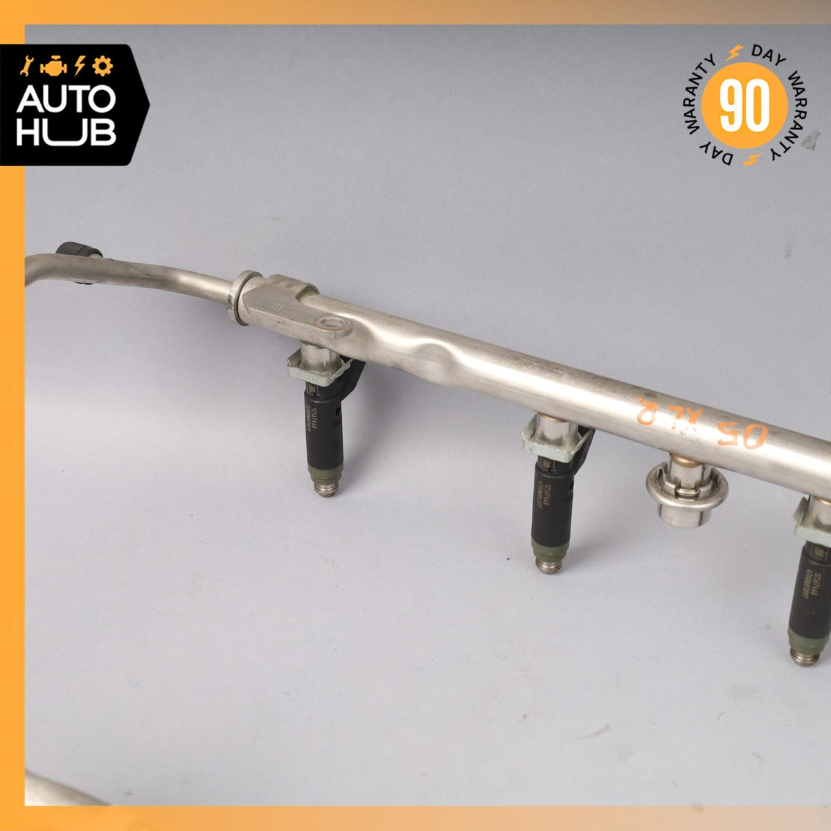04-06 Cadillac XLR 4.6L V8 Fuel Injection Rail Line w/ Injectors OEM 69k - photo 9