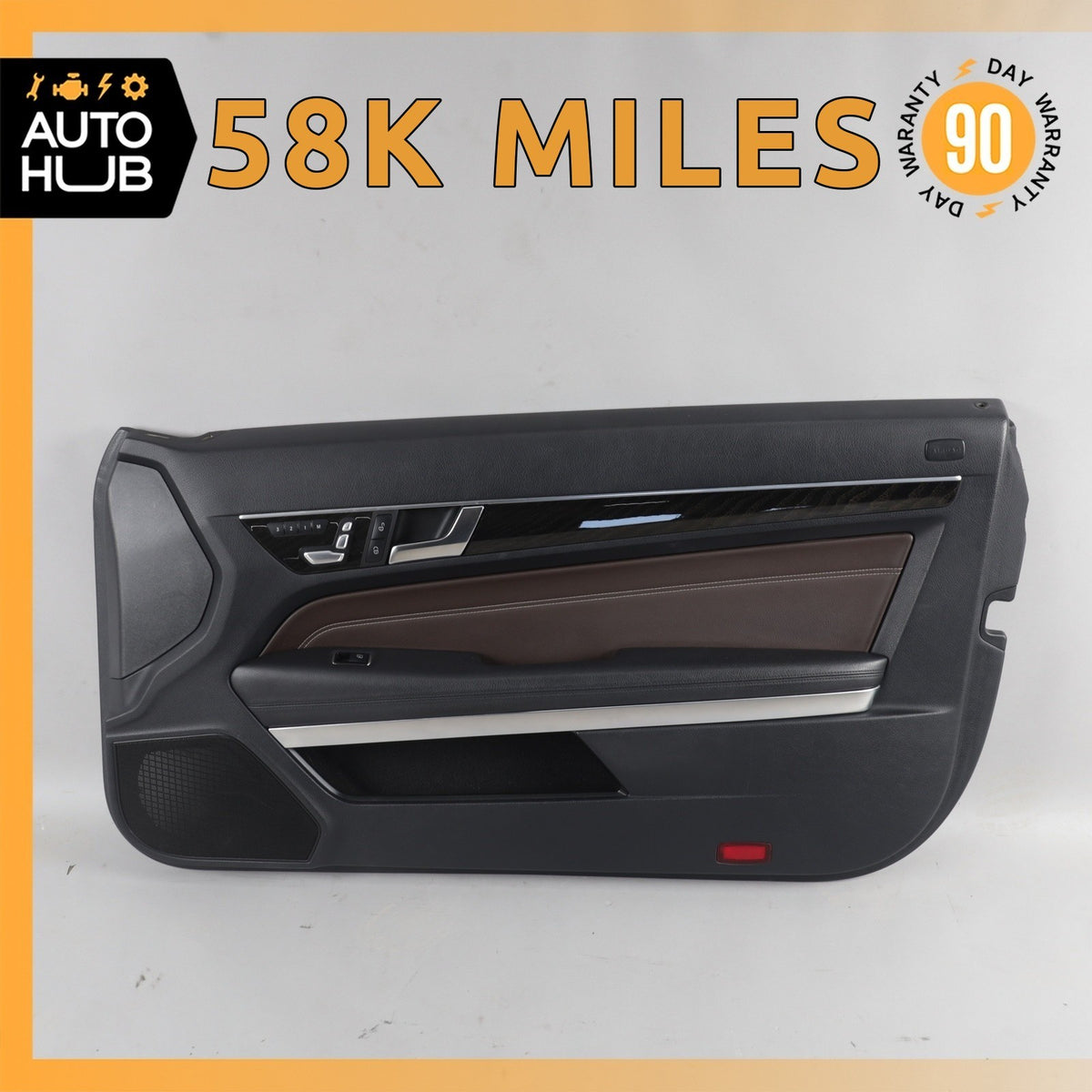 14-17 Mercedes W207 E400 E550 Convertible Right Side Interior Door Panel OEM 58k - photo 1