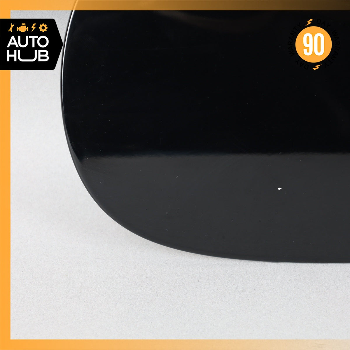 11-18 Porsche Cayenne 958 Fuel Door Lid Gas Tank Cover Black OEM - photo 3