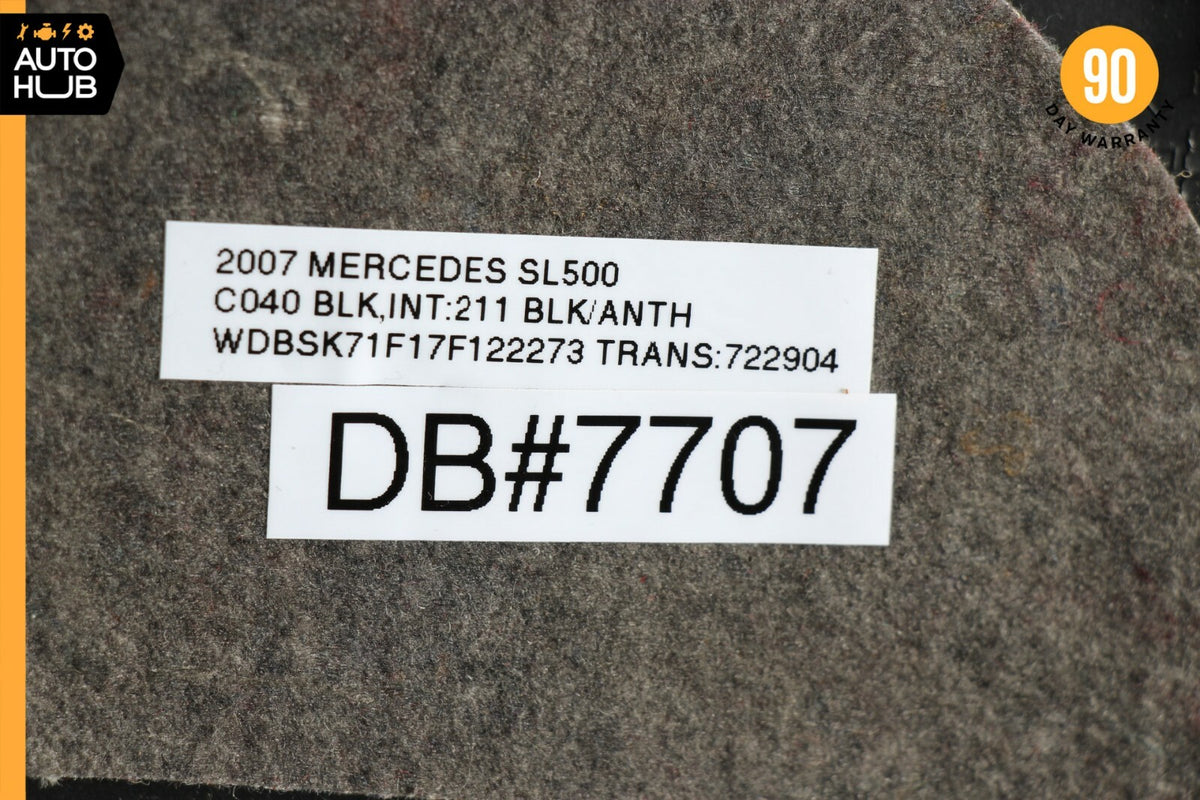 07-12 Mercedes R230 SL550 SL55 Left Side Dashboard Dash Trim Panel Cover OEM 48k - photo 11