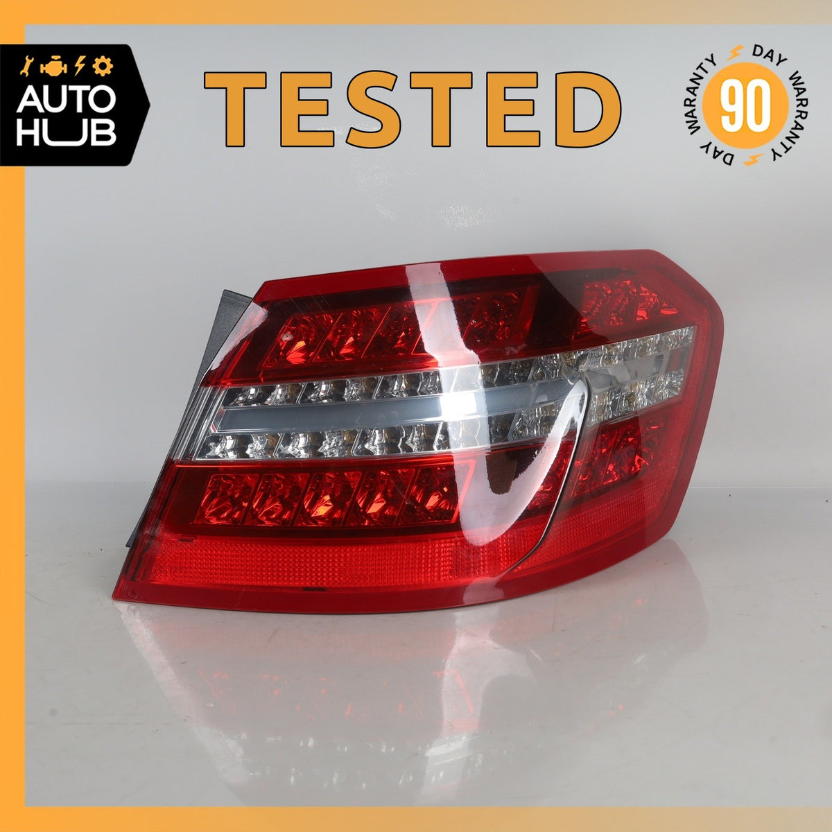 10-13 Mercedes W212 E350 Sedan LED Tail Light Lamp Right Passenger Side OEM - photo 1