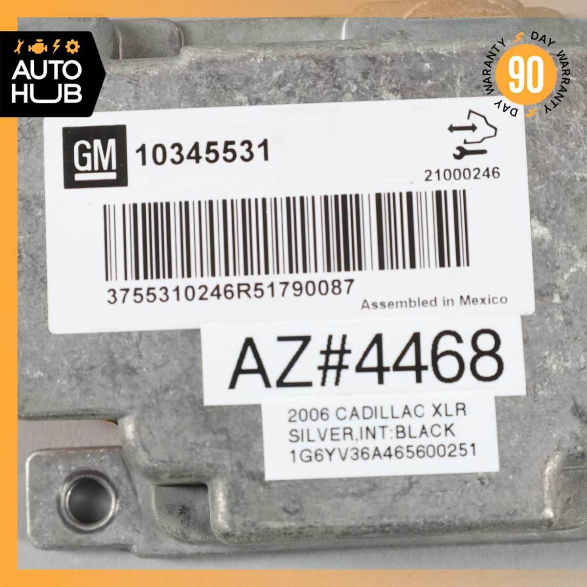 06-09 Cadillac XLR 4.6L V8 Cruise Control Module 10345531 OEM 51k - photo 6