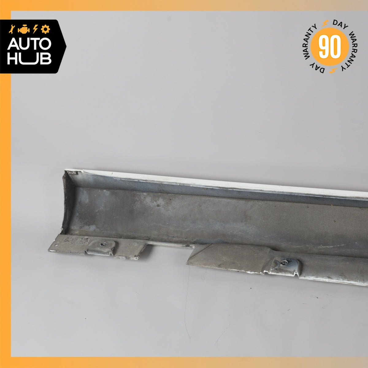 17-23 Mercedes W213 E300 E400 Sport AMG Left Rocker Panel Side Skirt White OEM - photo 18