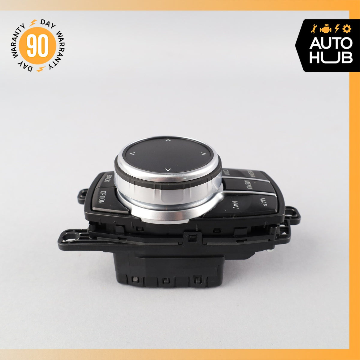 17-19 BMW F15 X5 430i IDrive Navigation Controller Knob Switch 65829866964 OEM - photo 3