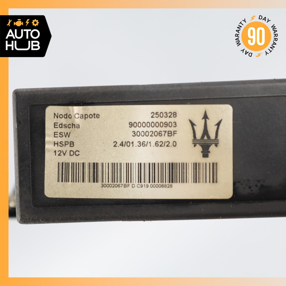 10-19 Maserati GranTurismo M145 Convertible Roof Top Control Module OEM - photo 10