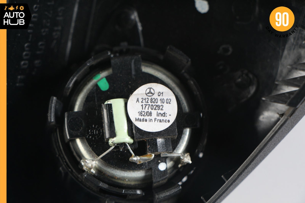 07-09 Mercedes W211 E350 E320 Tweeter Speaker Cover Left Driver Side Black OEM - photo 10