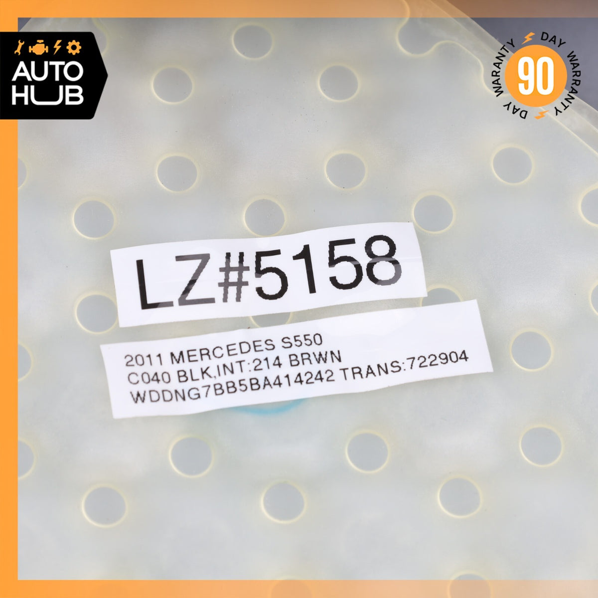 10-13 Mercedes W221 S550 S400 Front Right Occupancy Seat Sensor 2218704479 OEM - photo 14