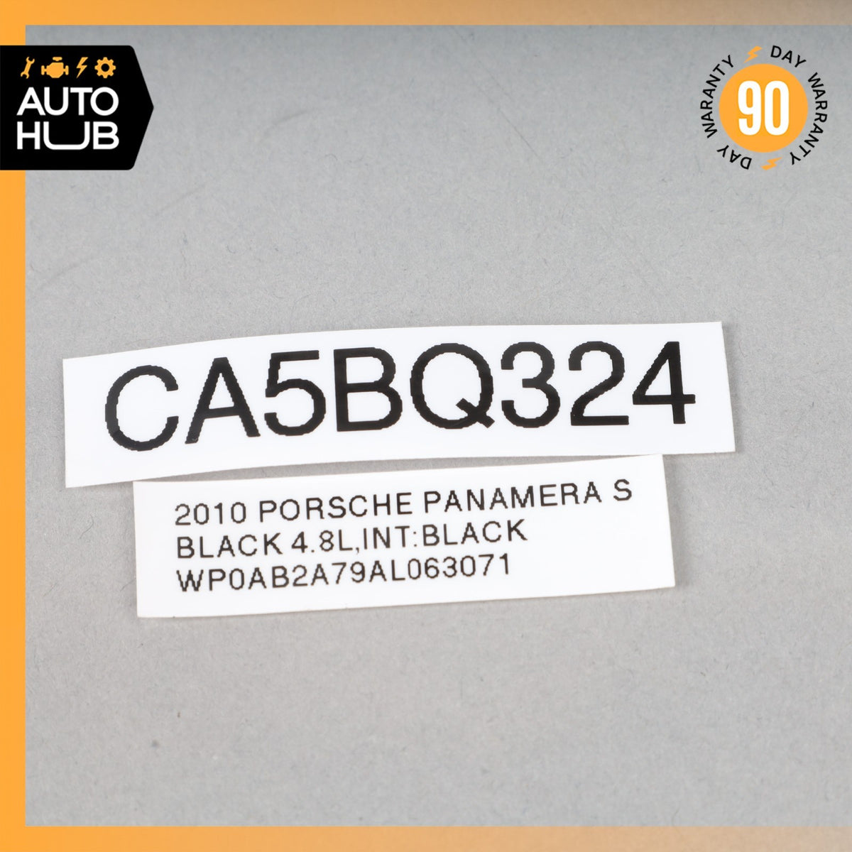 10-16 Porsche Panamera 970 Front or Rear Right Exterior Door Handle Gray OEM - photo 16