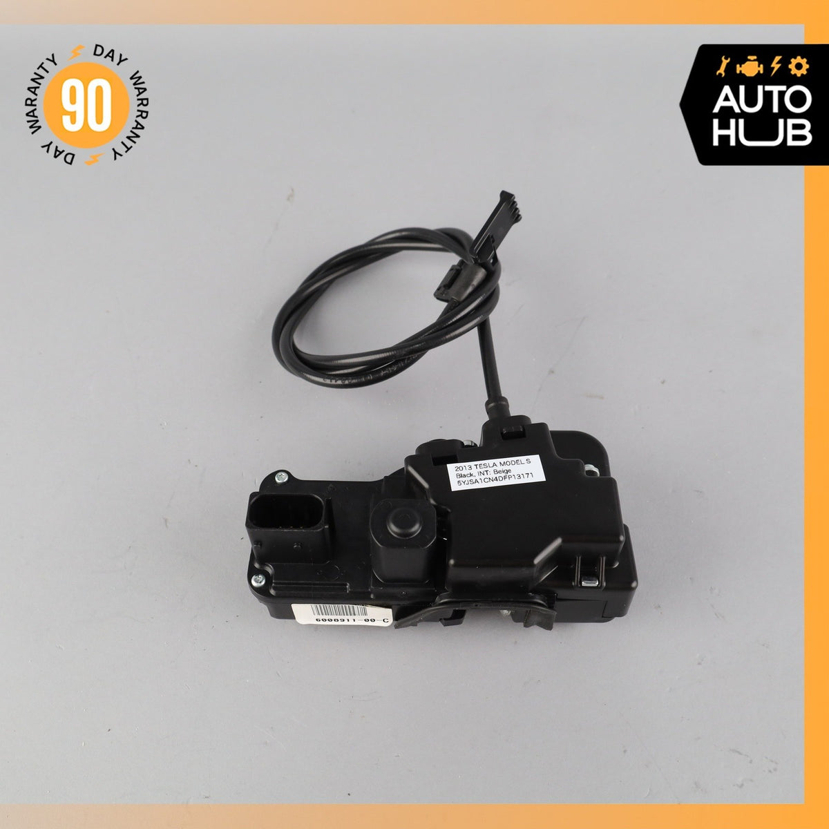12-15 Tesla Model S Rear Left Door Lock Latch Actuator OEM 63k - photo 2