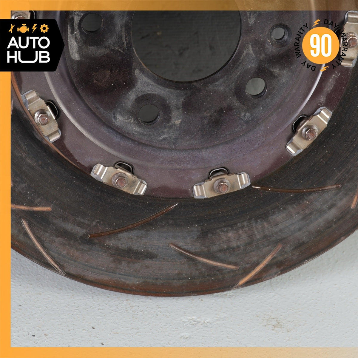 15-19 Chevrolet Corvette C7 Grand Sport Z06 Front Brake Rotor Disc Set of 2 DBA - photo 9