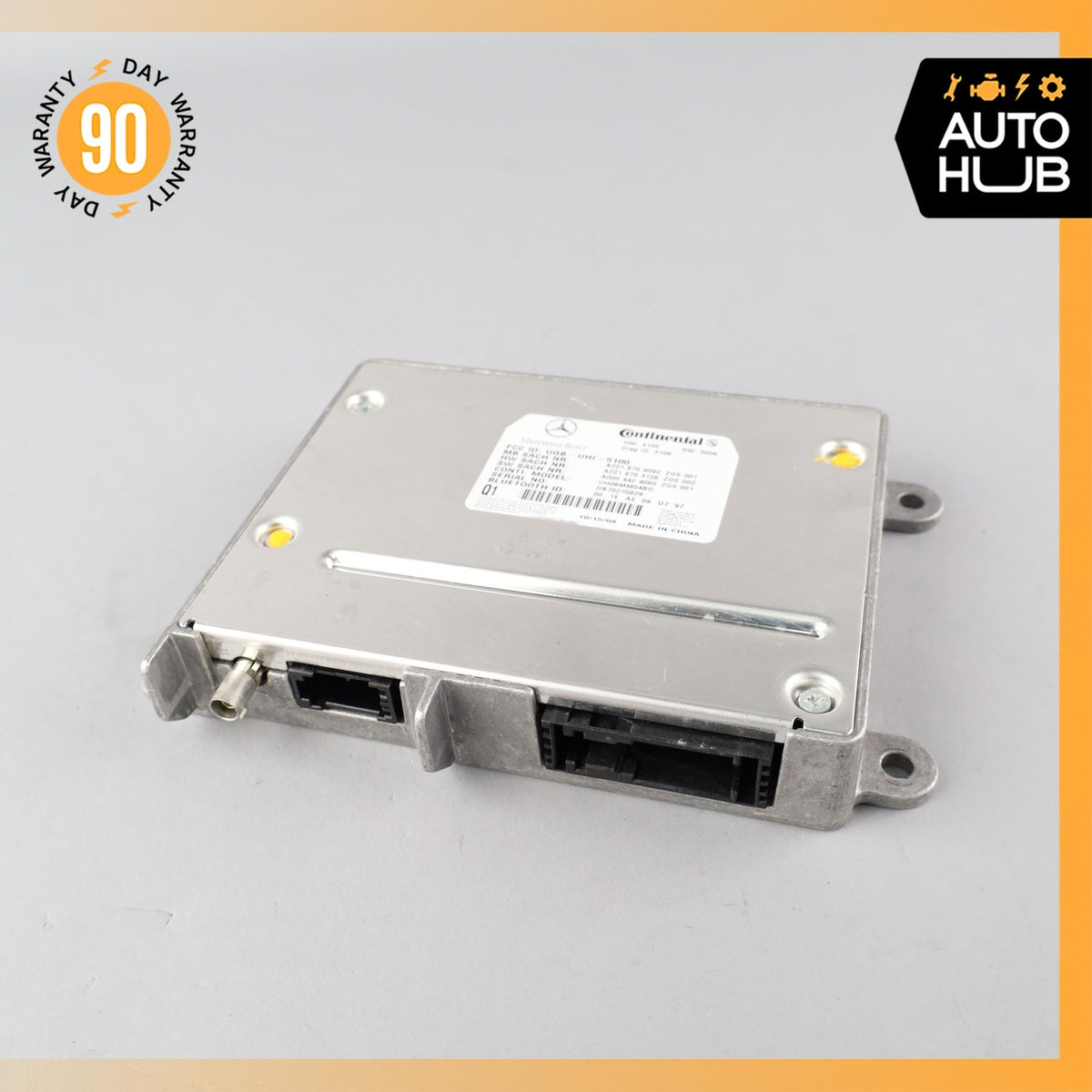 07-10 Mercedes W221 S550 CL550 Bluetooth Communication Module 2218709092 OEM - photo 1