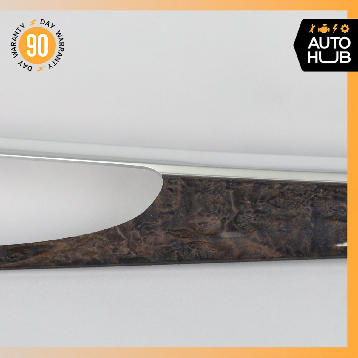 Porsche Panamera 970 Rear Left Driver Side Door Panel Molding Wood OEM - photo 4