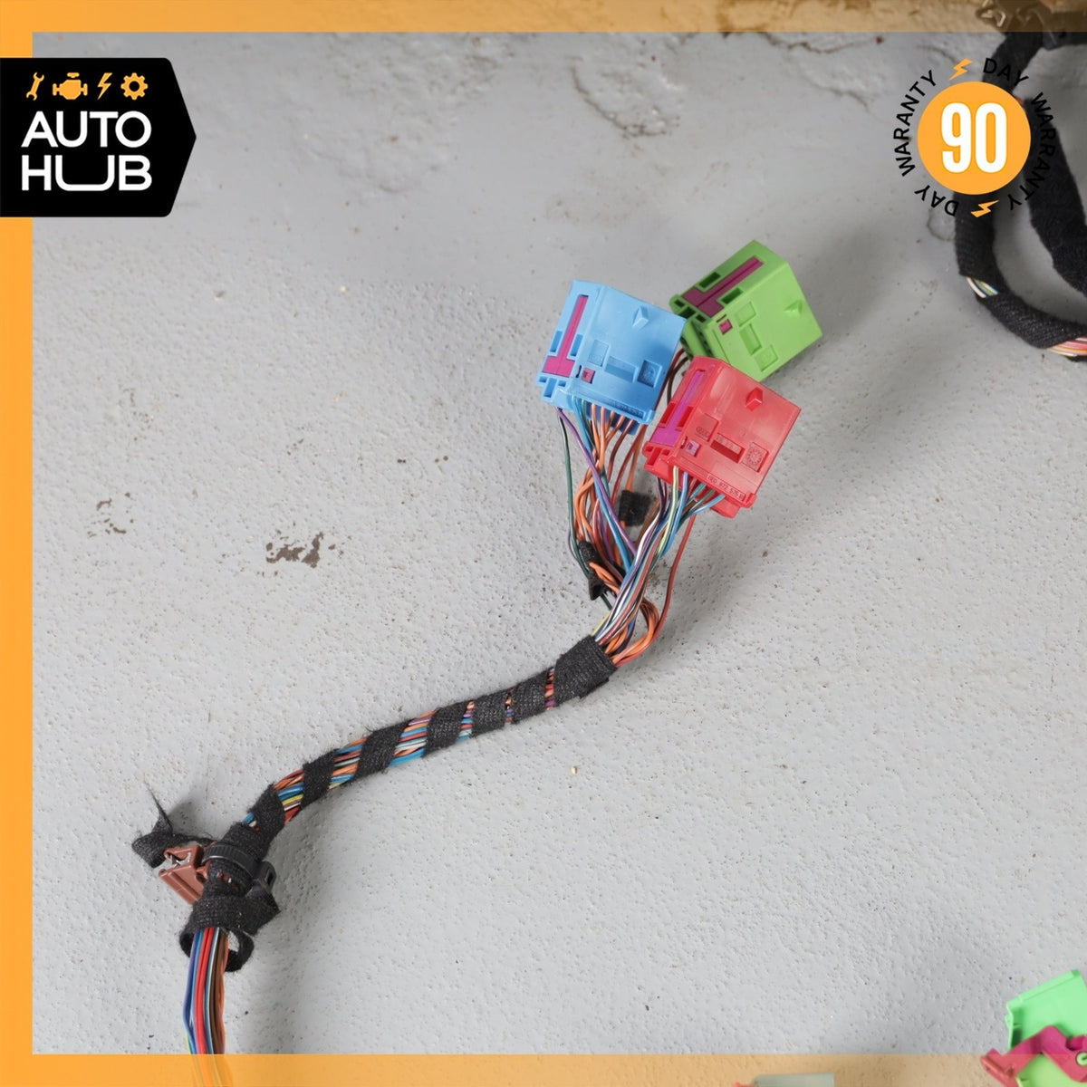 04-07 Bentley Continental GTC GT Dashboard Intrument Cluster Wiring Harness OEM - photo 3