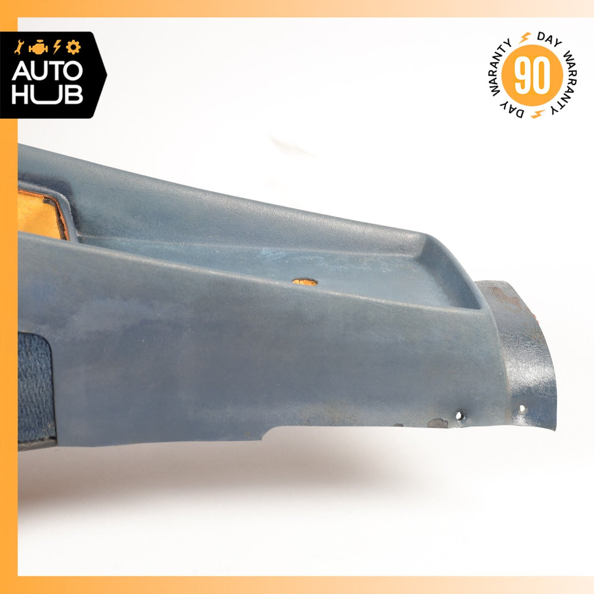 80-89 Mercedes R107 380SL 380SLC 560SL Center Console Trim Cover Blue OEM - photo 3